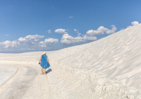 2nd Place Class B Open – White Sands Afternoon by Janet Lawn