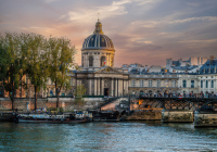 Color Print - Class B: Paris as the Sun Sets by Nancy Tynan Color Print - Class B: Paris as the Sun Sets by Nancy Tynan