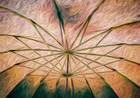 2nd Place Abstract – Underneath Umbrella by Noreen Berthiaume 2nd Place Abstract – Underneath Umbrella by Noreen Berthiaume
