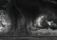 1st Place B&W Print Open – Storms Divide by Karl Zuzarte