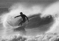 2nd Place B&W Print Open – Surf’s Up by Stephen Spencer