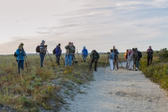 The group at Stage Harbor Lighthouse