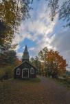 Church at Raquette Village by Warren