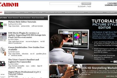 Canon Digital Learning Center