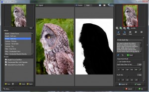 Topaz Lens Effects Interface