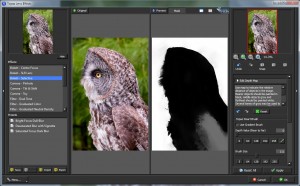 A more complex depth mask